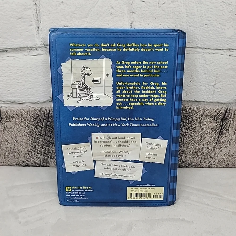 Kids/Children's Illustrated Fun Diary of a Wimpy Kid Two Book Set Book 2/Book 5